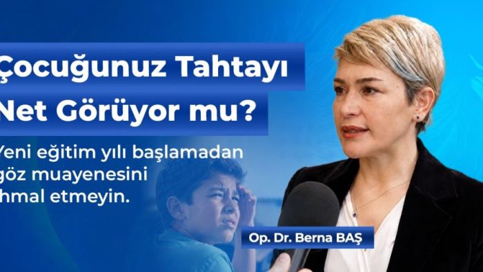 Çocuğunuz Tahtayı Net Görüyor mu? Ders Notlarındaki Düşüşün Sebebi Gözler Olabilir